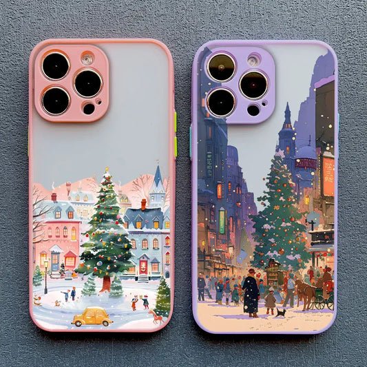 Christmas Cartoon Case - Cute and Stylish Cover for iPhone