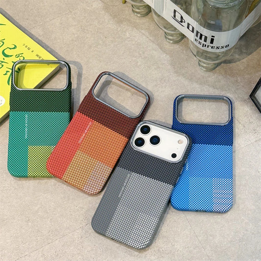 Carbon Fiber Hard Case for iPhone with MagSafe and Shock Protection