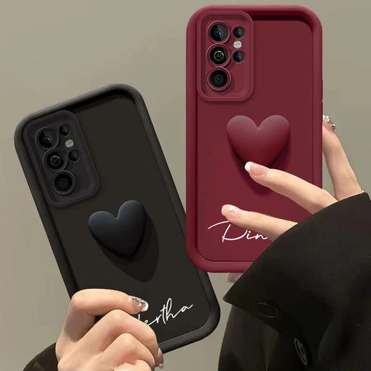 3D Heart Cover – Samsung