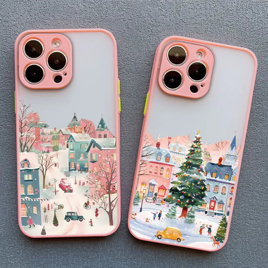 Christmas Cartoon Case - Cute and Stylish Cover for iPhone