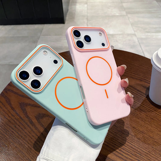 Slim Magnetic Case with Wireless Charging  iPhone