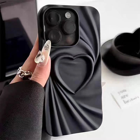 3D Heart Foldable Case for iPhone