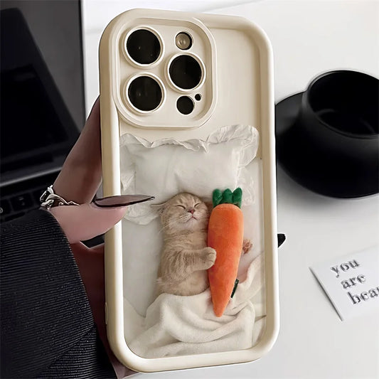 Cat Print iPhone Case