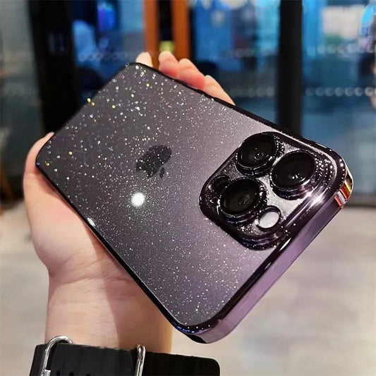 Luxury Electroplated Glitter iPhone Case