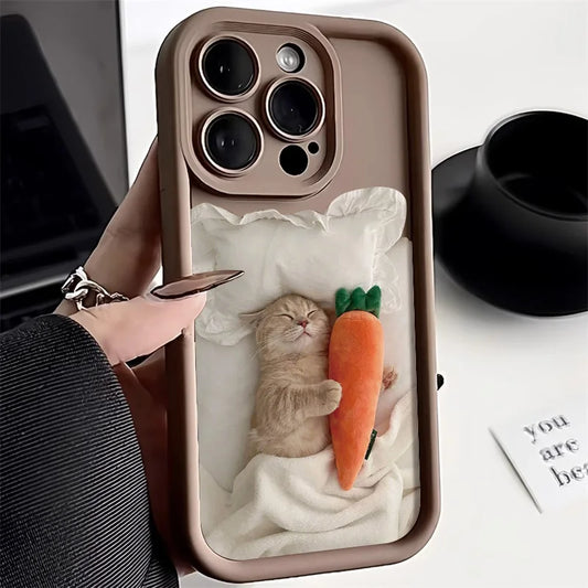 Cat Print iPhone Case