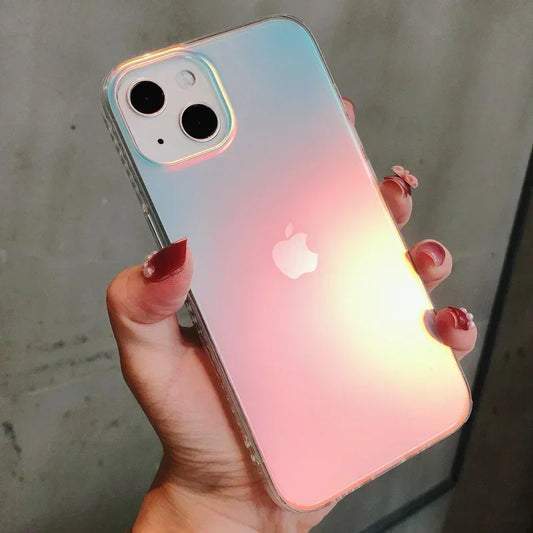 Shockproof Aurora Gradient Matte Case