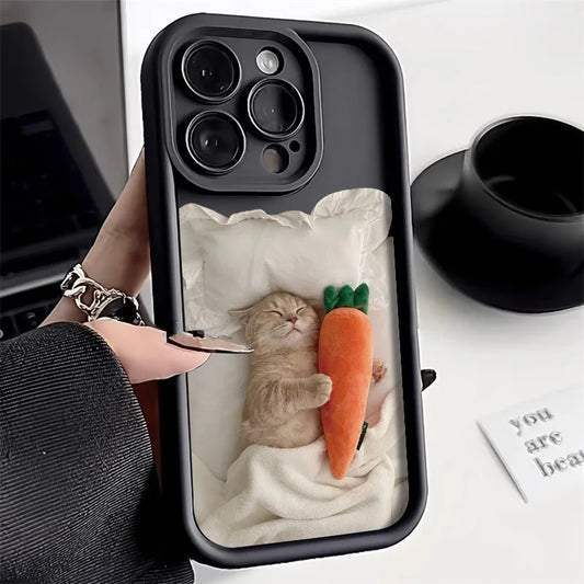 Cat Print iPhone Case