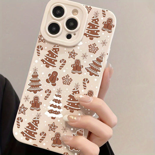 Christmas Gingerbread Man iPhone Case Complete Protection and Festive Charm